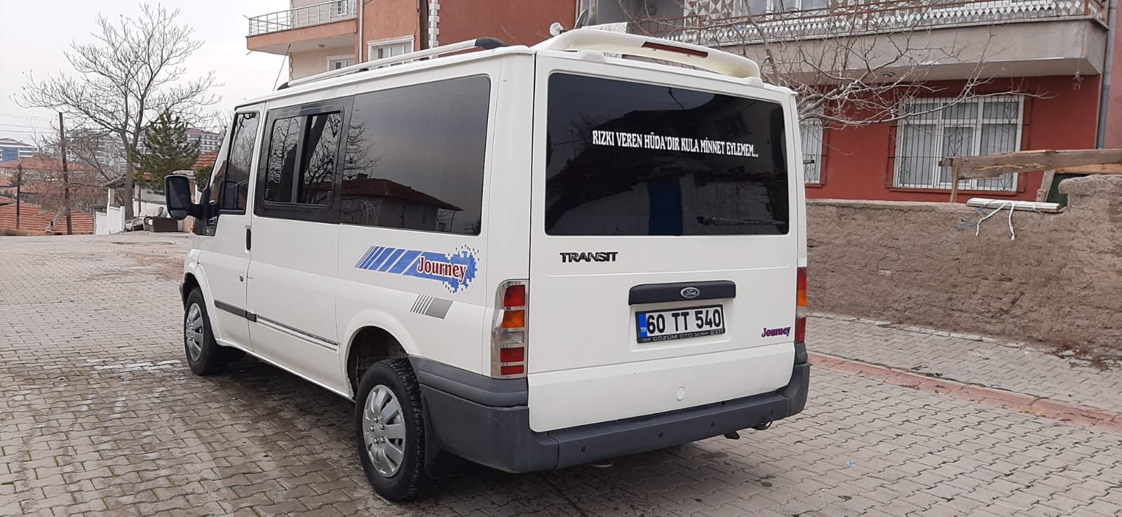 Ford Transit Tofaş Spoiler Işıklı - Fiberglass