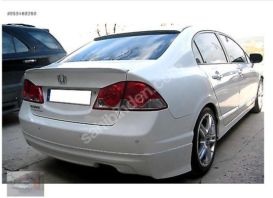 Honda Civic 2007-2012 Tavan Spoyler / Cam Kapağı / Rüzgarlık