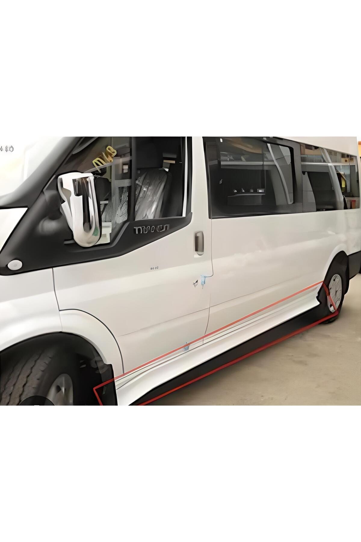 Ford Transit Uzun Şase 2002-2006 Marşpiyel Takımı Inci Beyazı Fiber