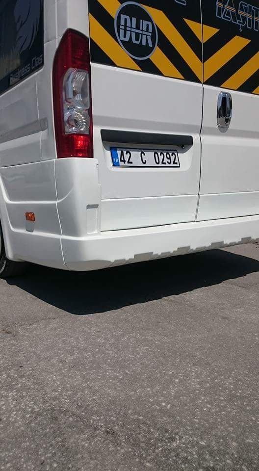 Fiat Ducato Arka Tampon Pako 2007-2014 (boyasız Montaj Olur) - Fiberglass
