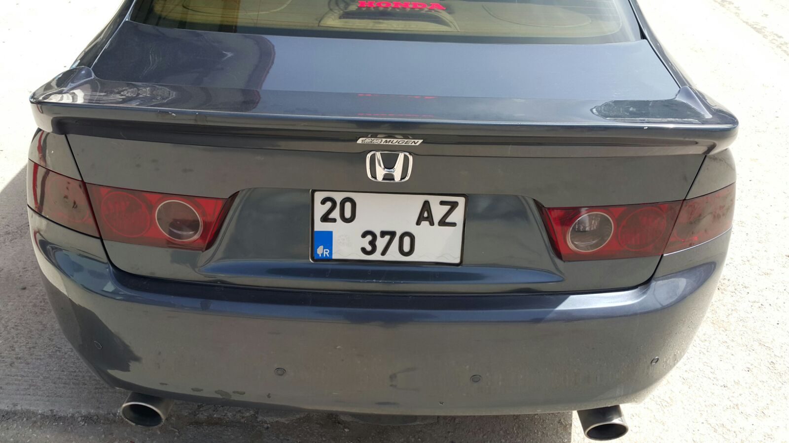 Honda Accord 2003-2008 Anatomik Spoiler - Fiberglass
