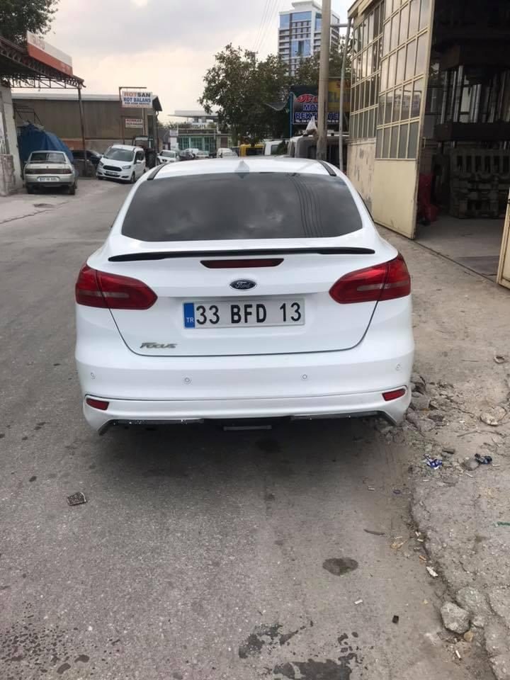 Ford Focus 4 2015-2019 Anatomik Spoiler Fiber - Fiberglass