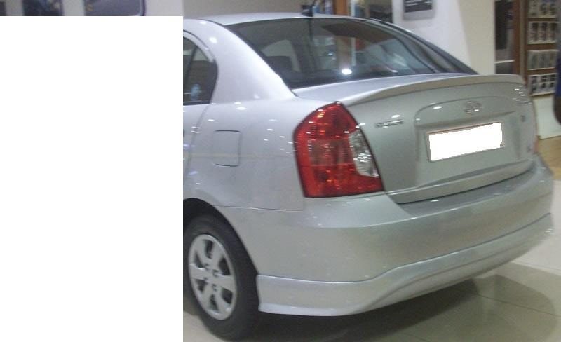 Hyundai Era Arka Bagaj Üstü Anatomik Spoiler Fiberglass - Fiberglass