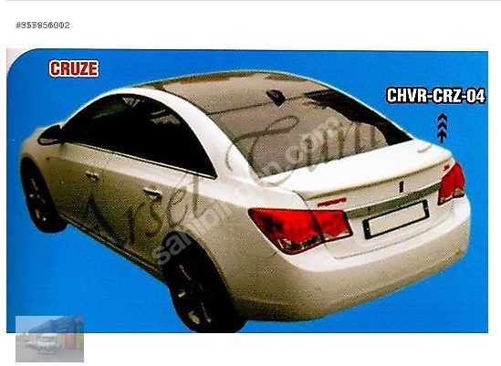 Chevrolet Cruze Anatomik Spoyler / Bagaj Çıtası Boyalı