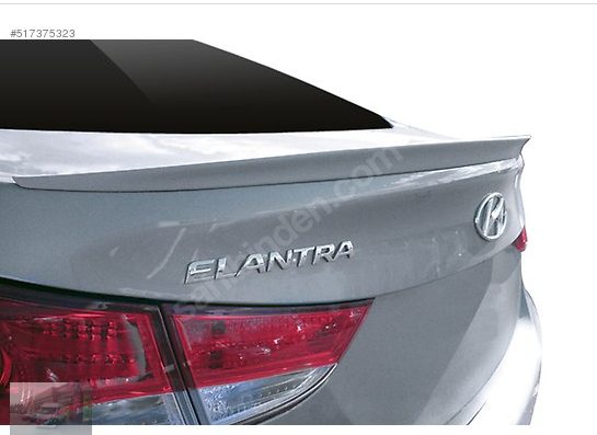 Hyundai Elantra Yeni Model Bagaj Spoyler / Bagaj Çıtası Boyalı