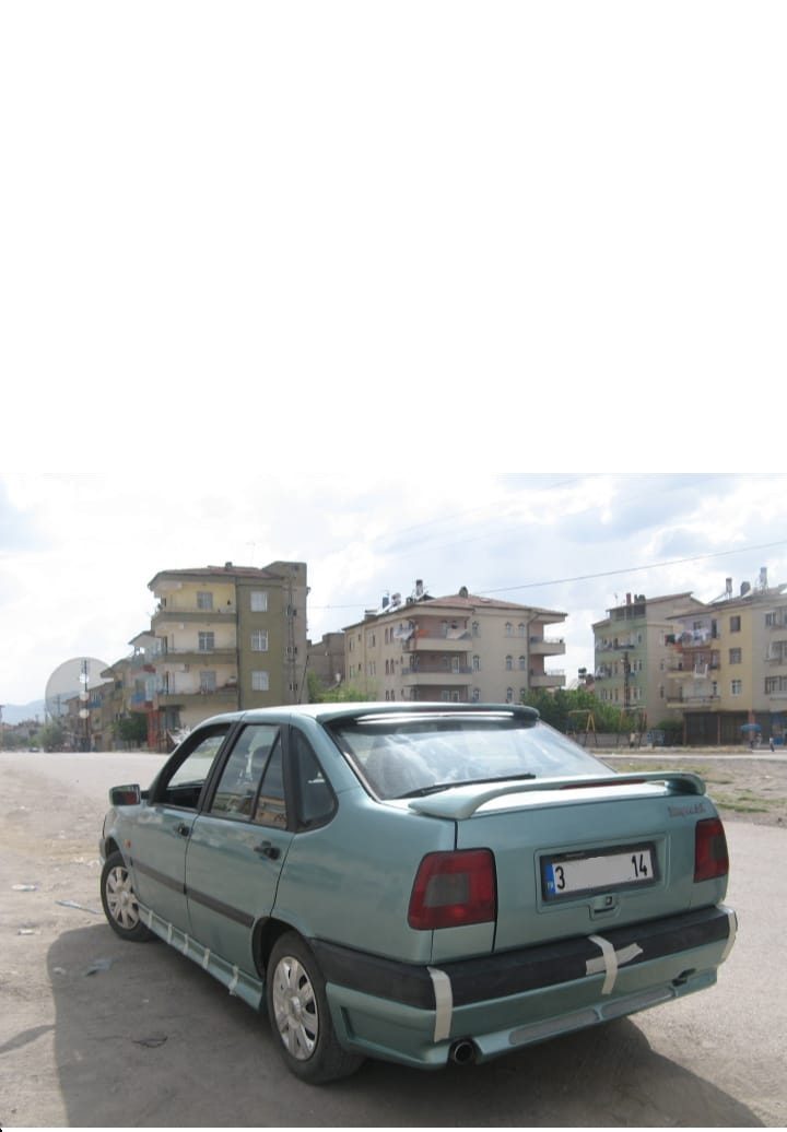 Fiat Tempra 1992-1999 Arka Yarım Tampon Telli - Fiberglass