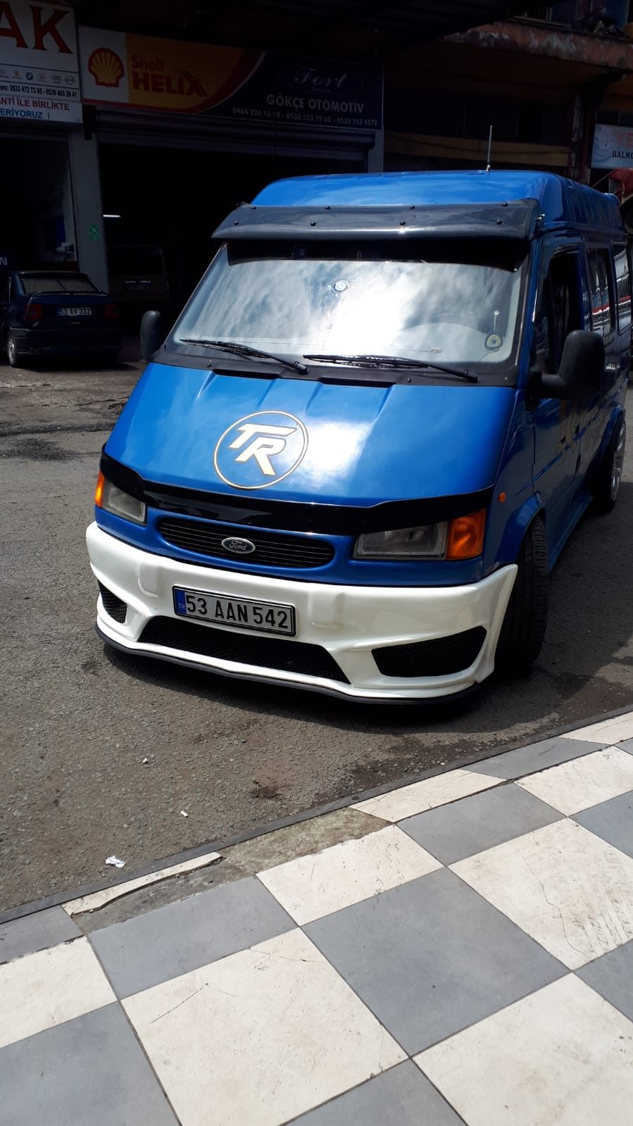 Ford Transit T15 Ön Tampon Amg Model - Fiberglass