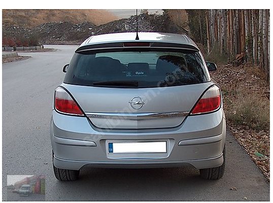 Opel Astra H Spoiler Rüzgarlık Boyalı - Fiberglass