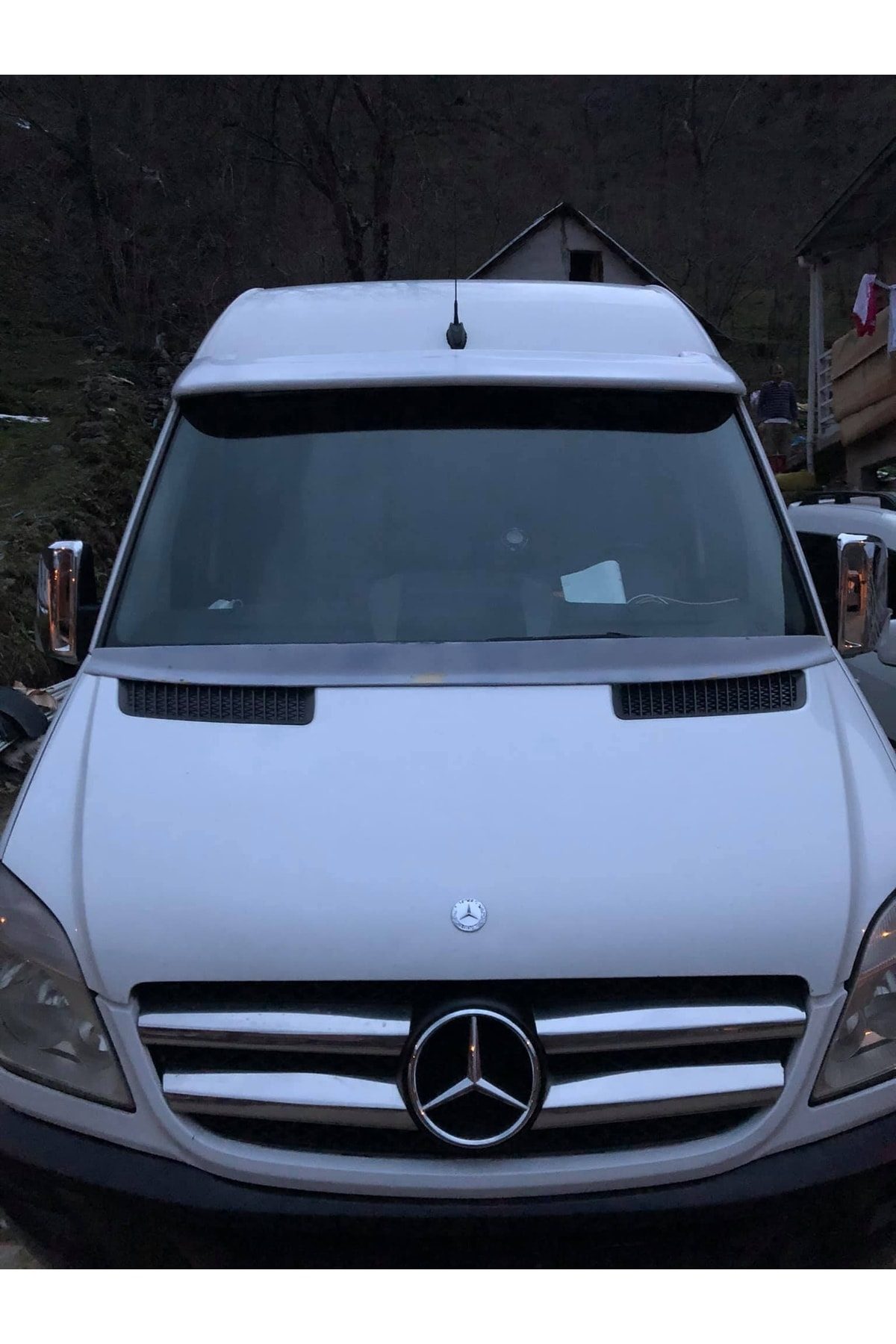 Mercedes Sprinter 2007 - 2018 Silgi Gizleyici Fiber Beyaz Boyalı