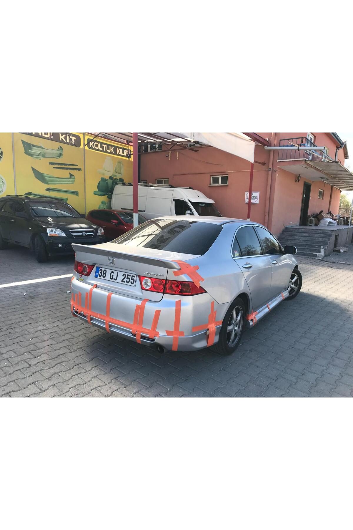 Honda Accord 2003-2009 Bagaj Üstü Anatomik Spoiler - Fiberglass