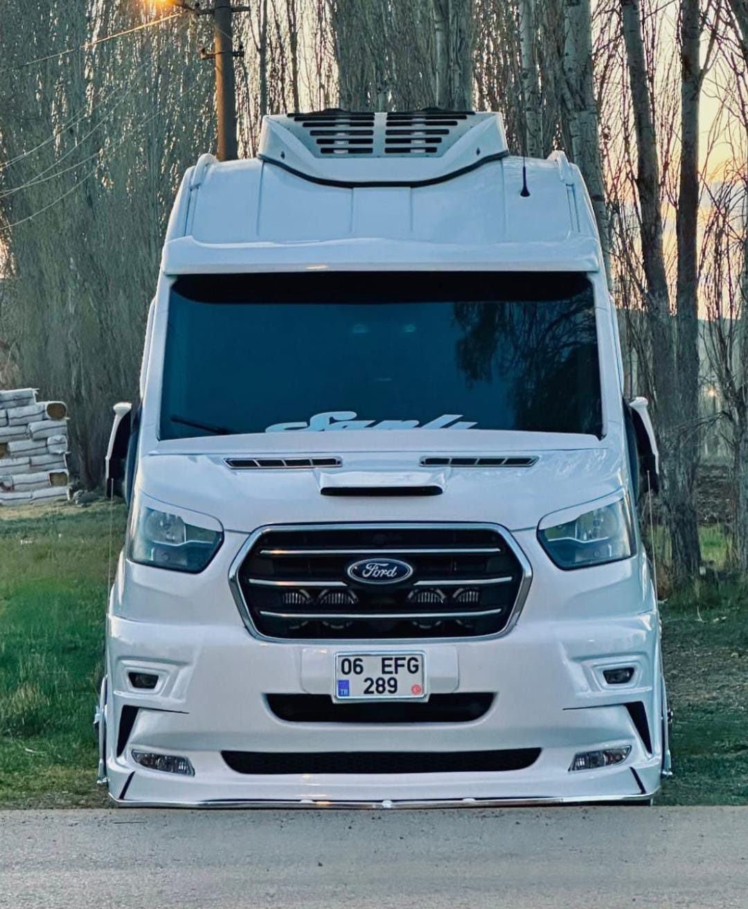Ford Transit 2019+ Ön Tampon Polosisli Apaçi Model