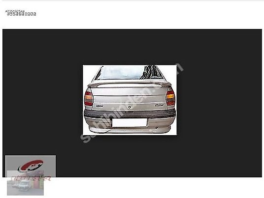 Fiat Siena Işıklı Bagaj Spoyler / Rüzgarlık