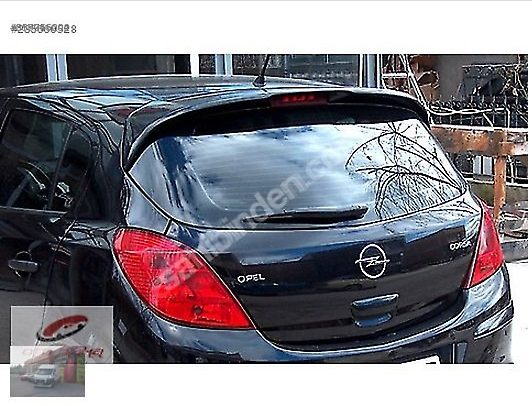 Opel Corsa D Spoyler Rüzgarlık Boyalı