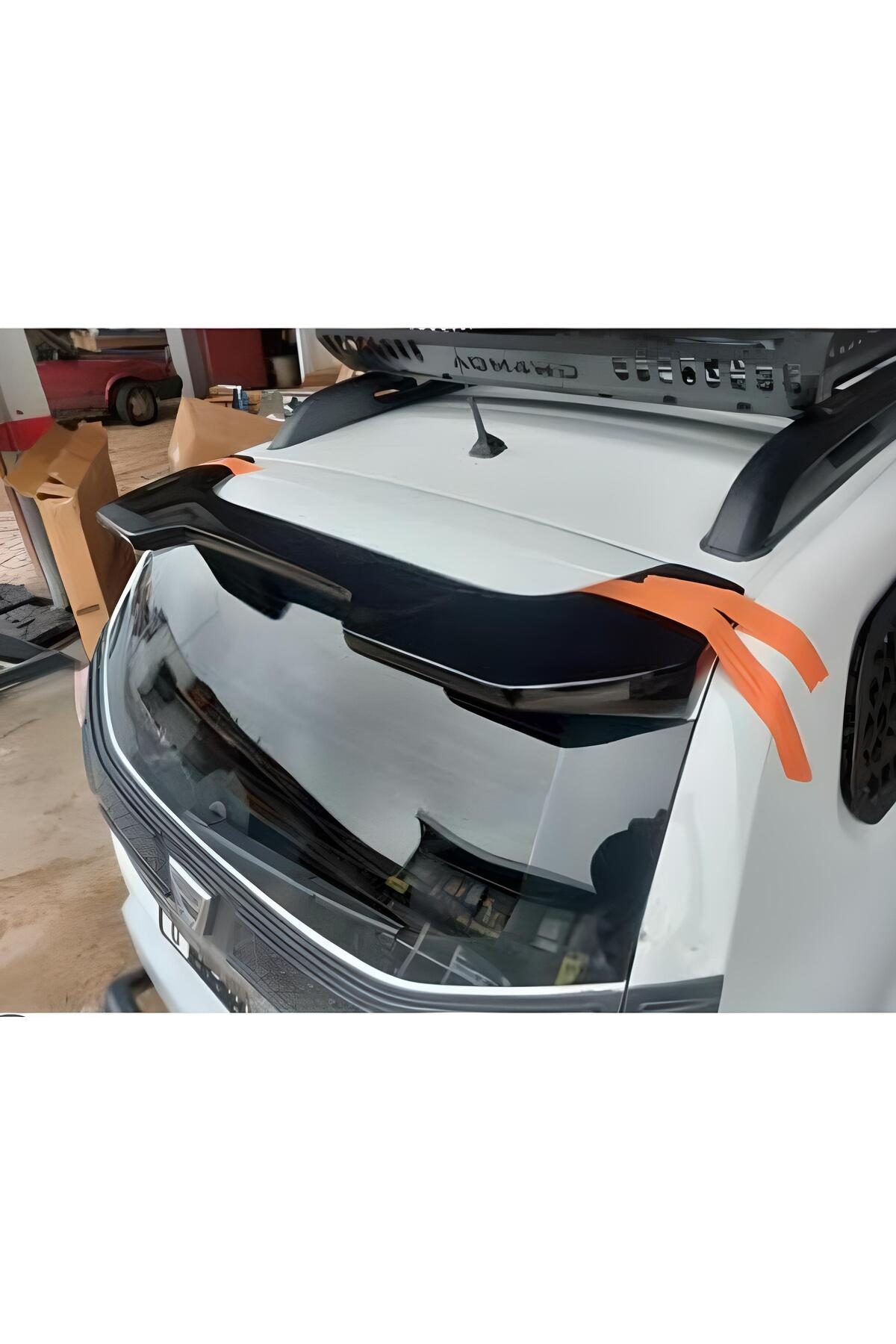 Dacia Duster 2021 Sonrası Cam Üstü Spoiler Parlak Siyah