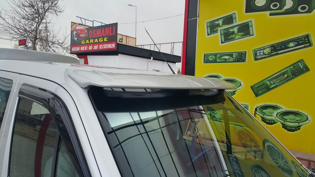 Ford Connect 2002-2014 Güneşlik Fiber (alçak Tavan İle Uyumlu)