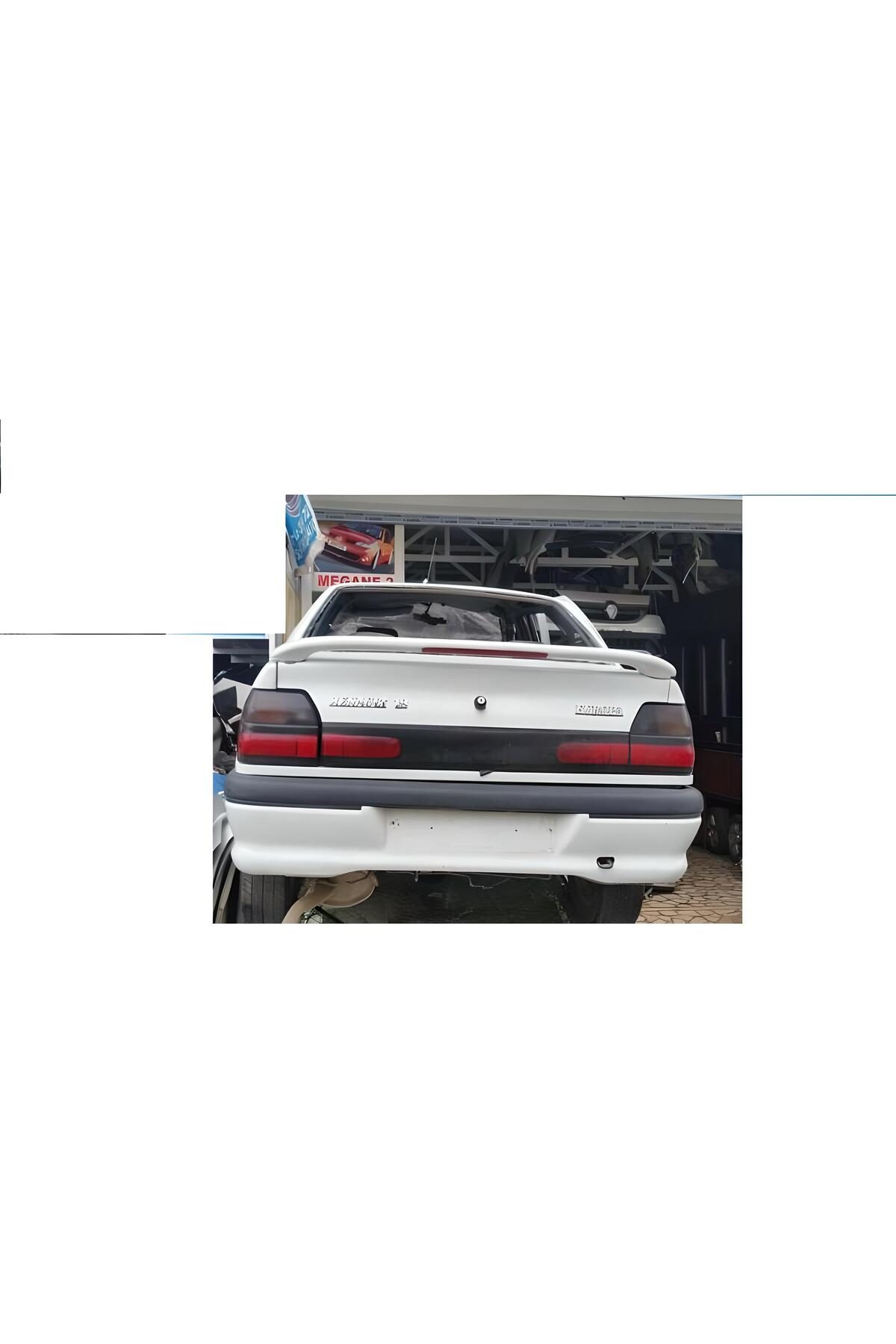 Renault 19 Sedan Spoiler Astarlı Işıklı - Fiberglass