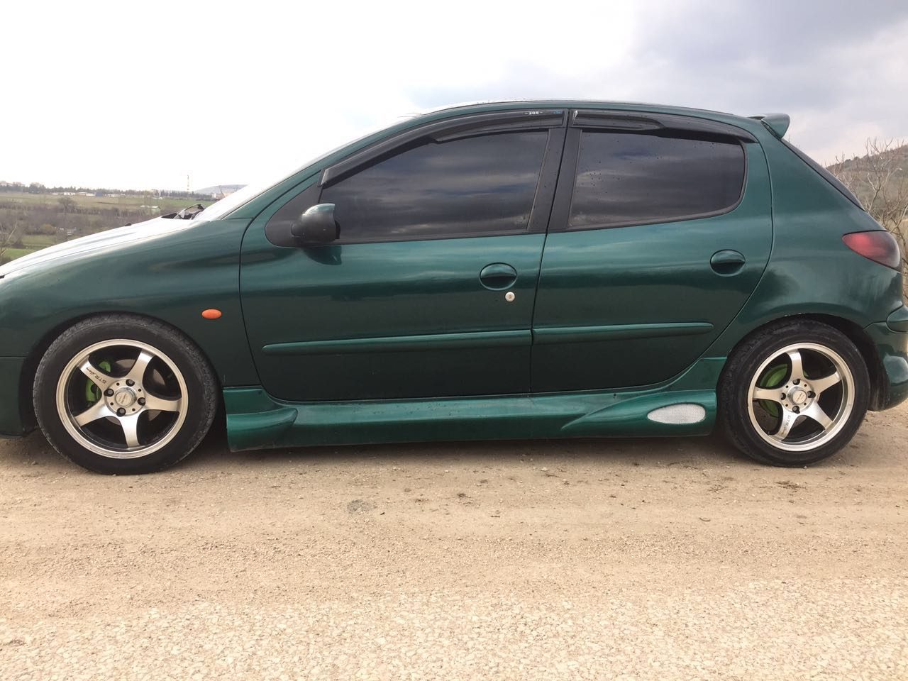 Peugeot 206 Marşpiyel Takım Geniş Model