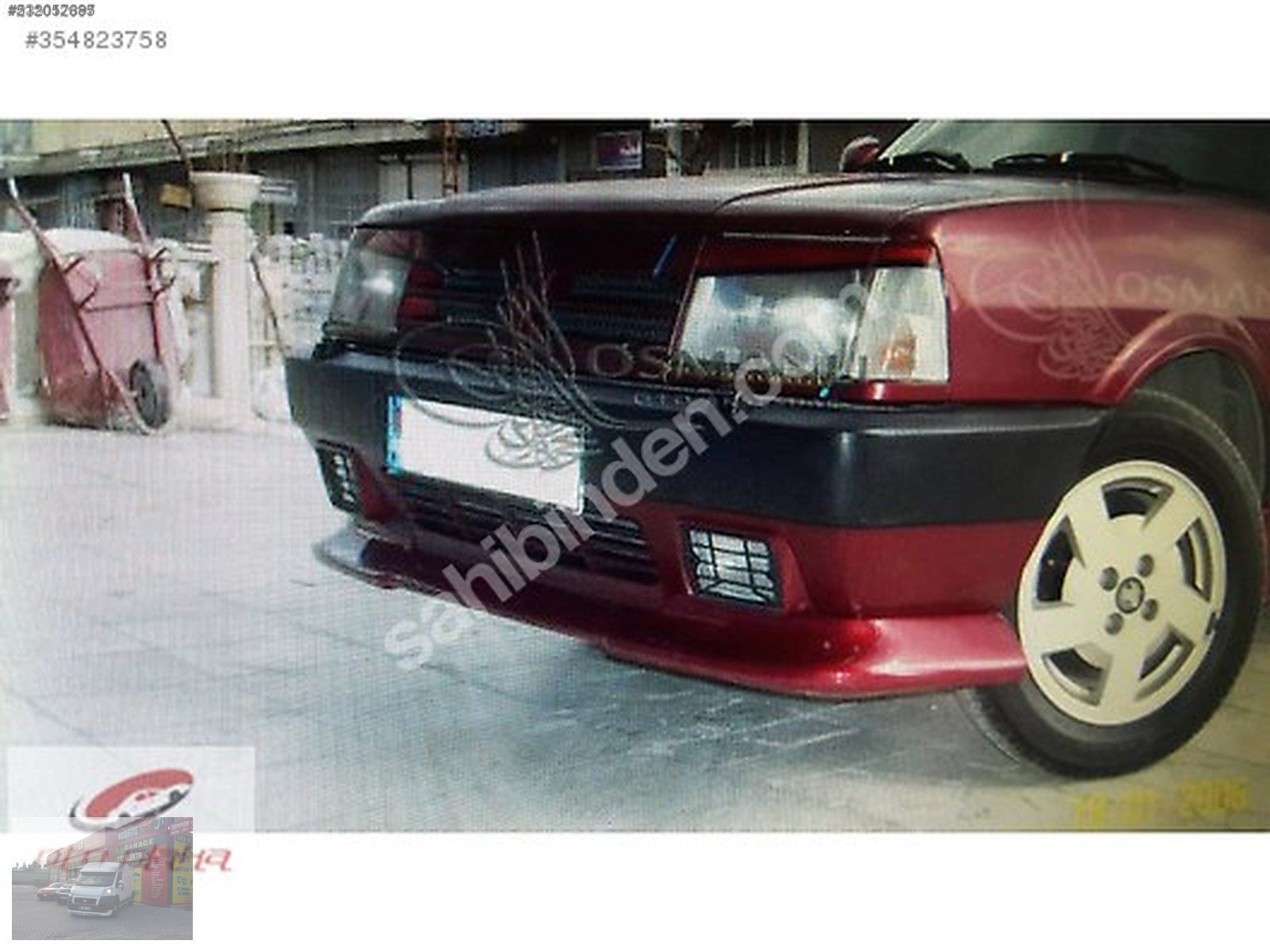 Fiat Tofaş Tipo Tipi Ön Karlık - Fiberglass