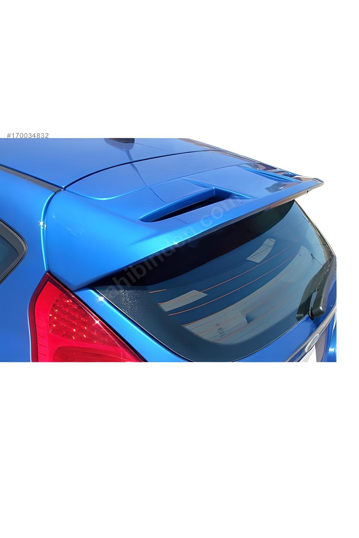 Ford Fiesta 2010 Geniş Spoiler Astarlı - Fiberglass