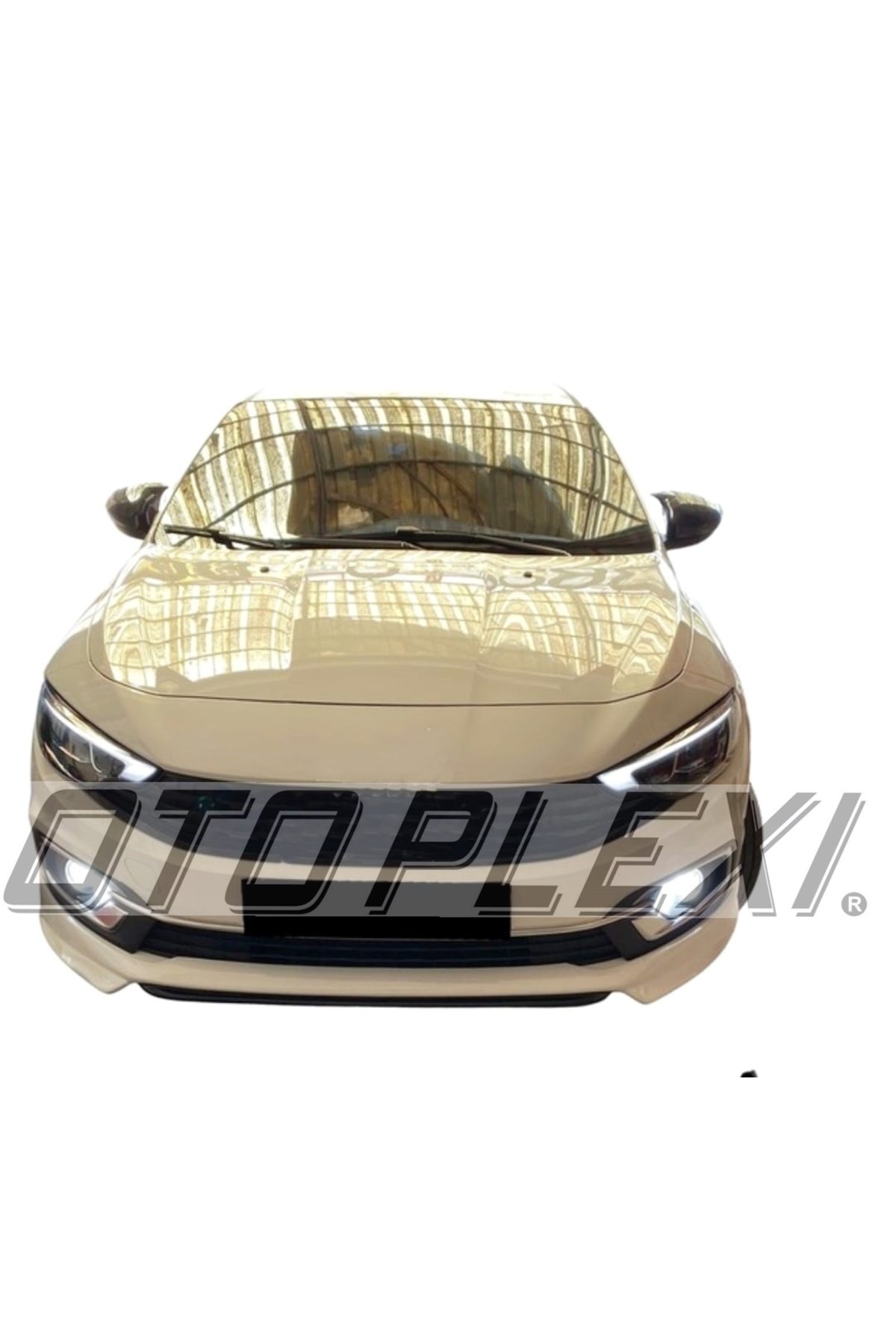 Egea Ön Karlık Ön Tampon Eki Fiat Egea Ön Tampon Altı Karlık Boyasız
