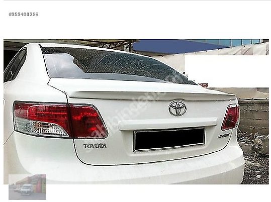 Toyota Auris Anatomik Spoyler / Bagaj Rüzgarlığı Boyalı - Fiberglass