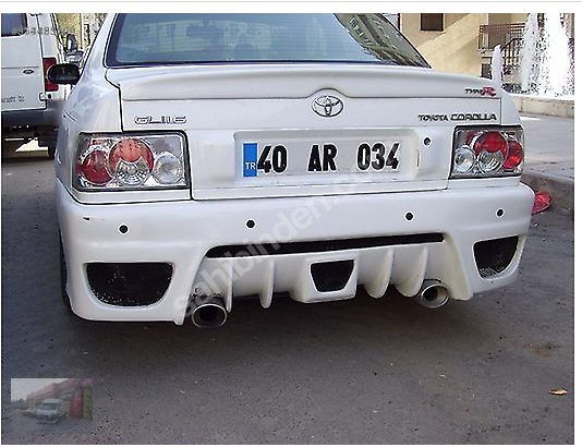 Toyota Corolla Efsane(94-99)anatomik Spoyler / Rüzgarlık Boyal