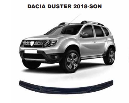 Dacia Duster 2018+ Kaput Rüzgarlıgı - Fiberglass