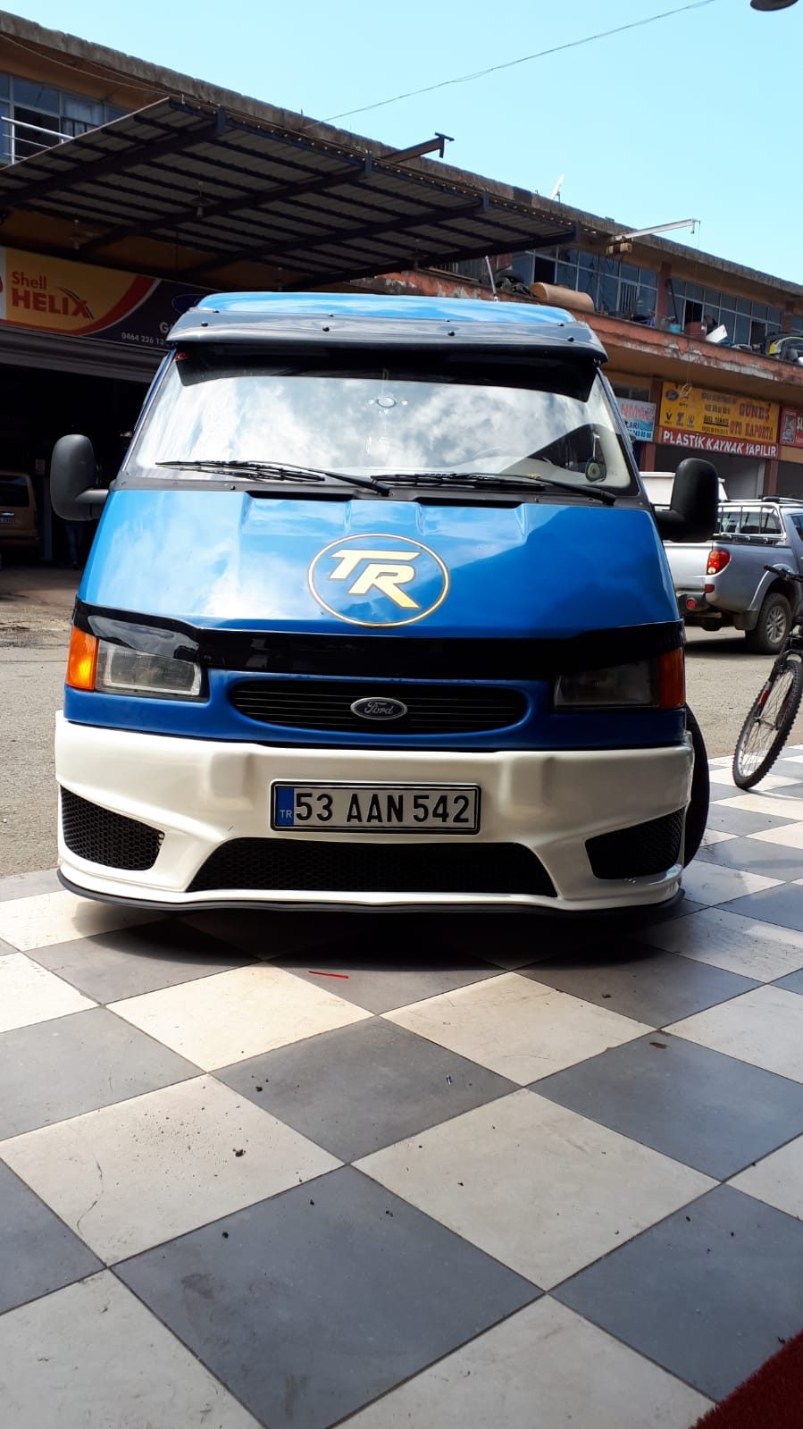 Ford Transit 1998-2002 Amg Tampon - Fiberglass