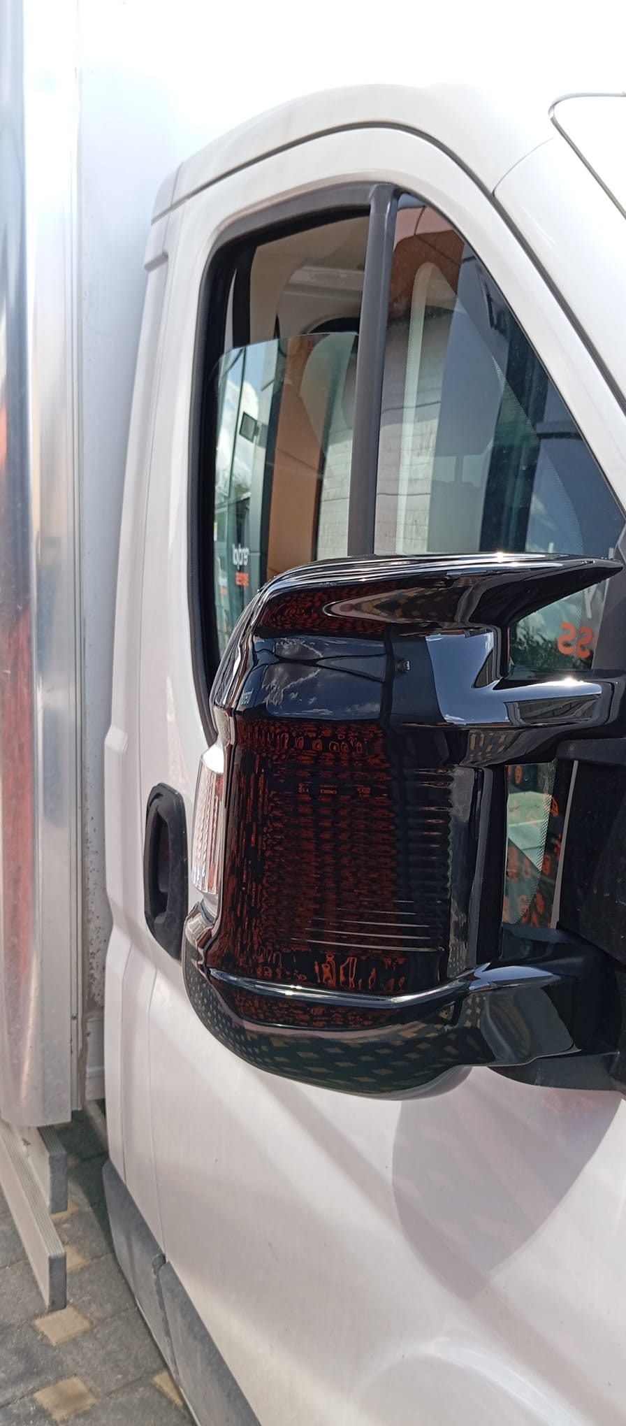 Fiat Ducato 2025+ Ayna Kapagı Siyah Plastik