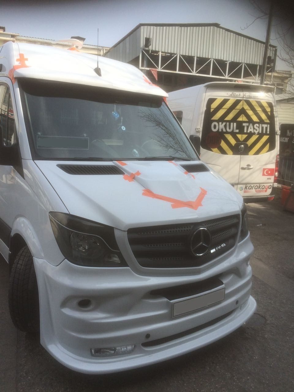 Mercedes-Benz Sprinter 316 Kaput Havalandırma Plastik - Plastik