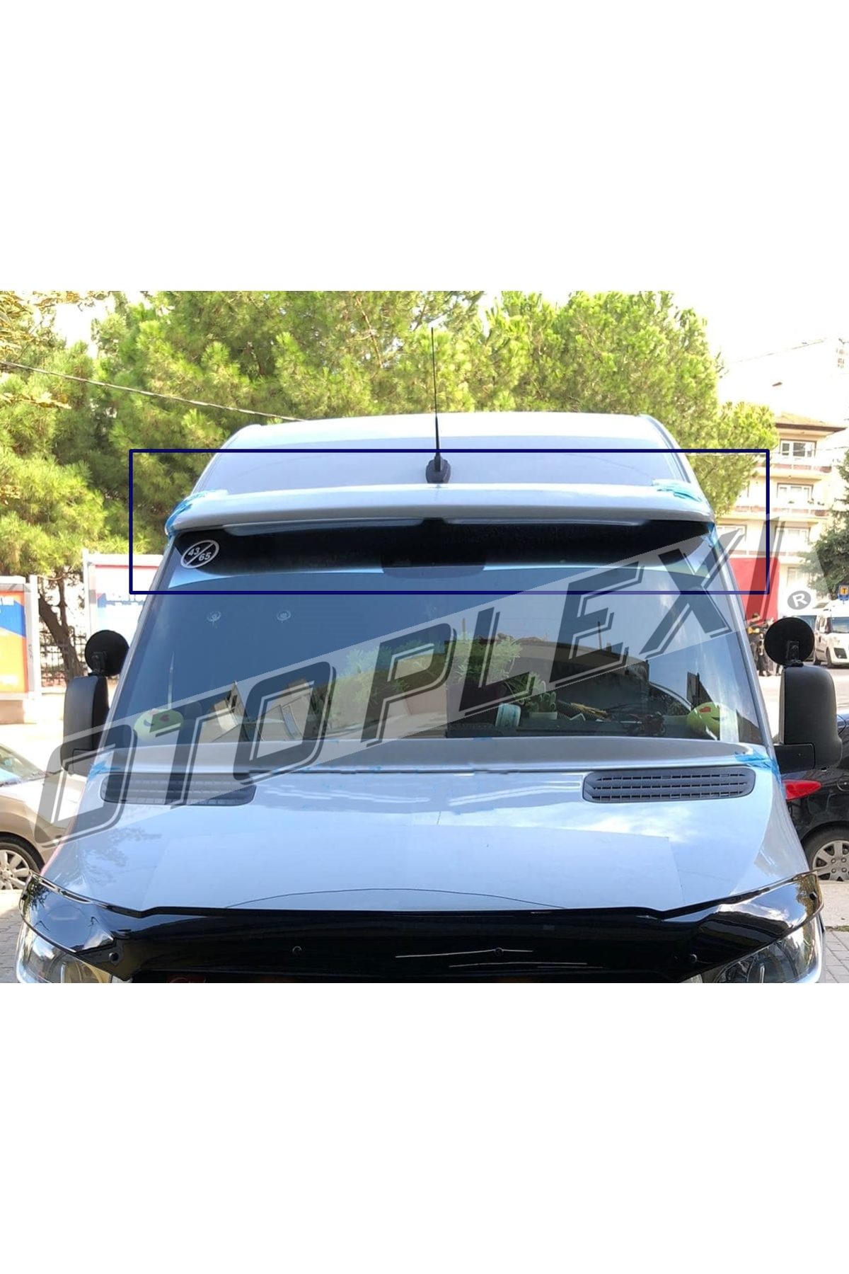 Mercedes Sprinter Ön Güneşlik Ön Şapka Ön Kep 2007-2026 Beyaz Boyalı