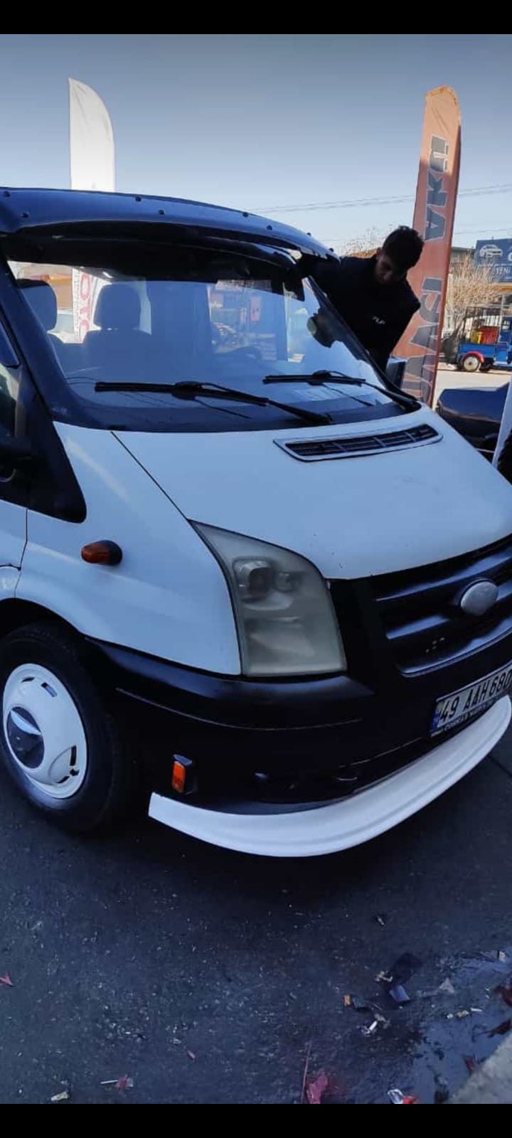 Ford Transit Üniversal Geniş Karlık ABS Plastik - Plastik