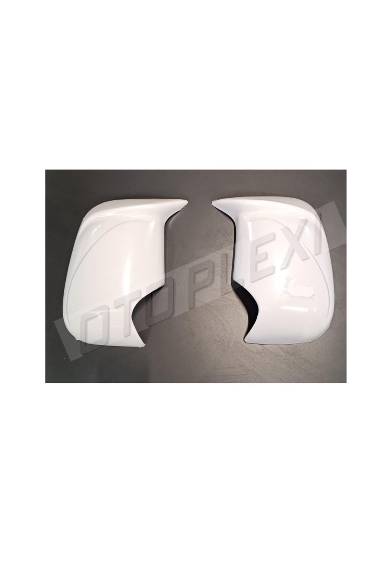 Ford Transit 1998-2002 Ayna Kapağı Takımı Abs Plastik Beyaz