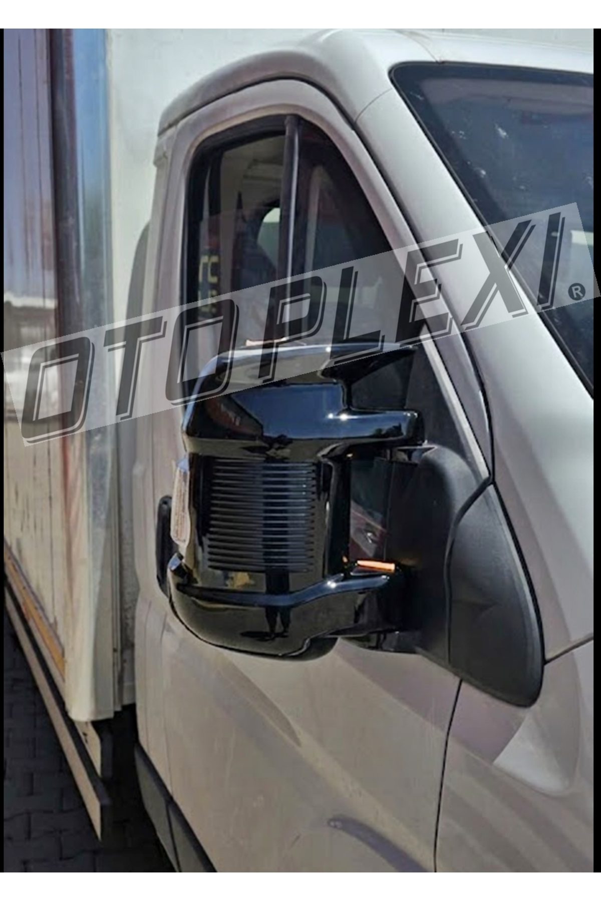 Fiat Ducato Ayna Kapağı Takımı Abs Plastik Siyah Yarasa Ayna 2024ve sonrası uyumlu