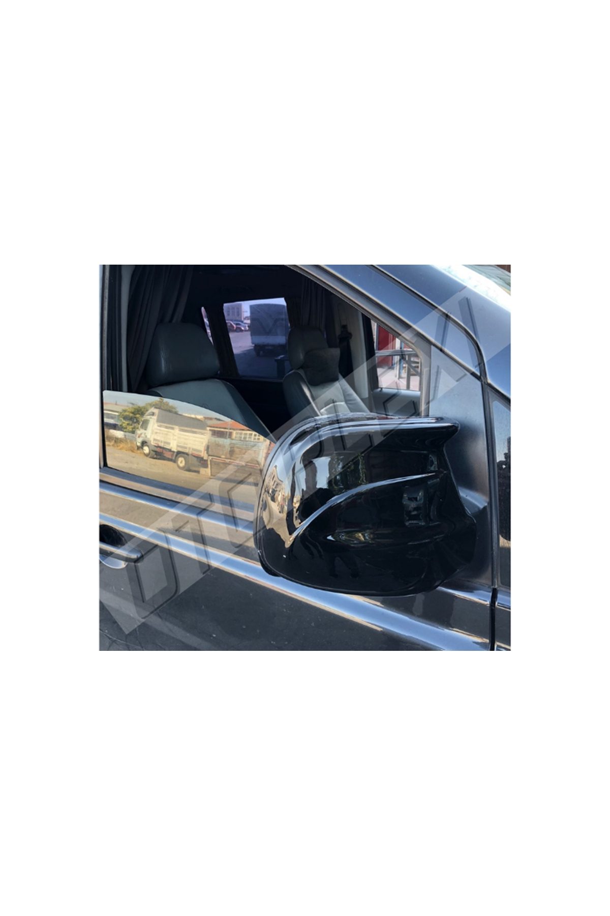 Mercedes Vito 2003-2013 Ayna Kapağı Abs Plastik Siyah
