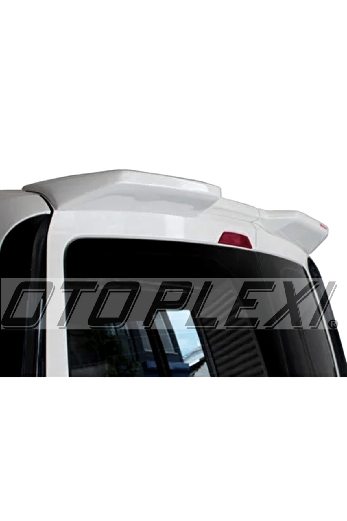 Volkswagen Caddy 2021-2024 Spoiler Bagaj Üstü Rüzgarlık Yarasa Model Astarlı Boyasız