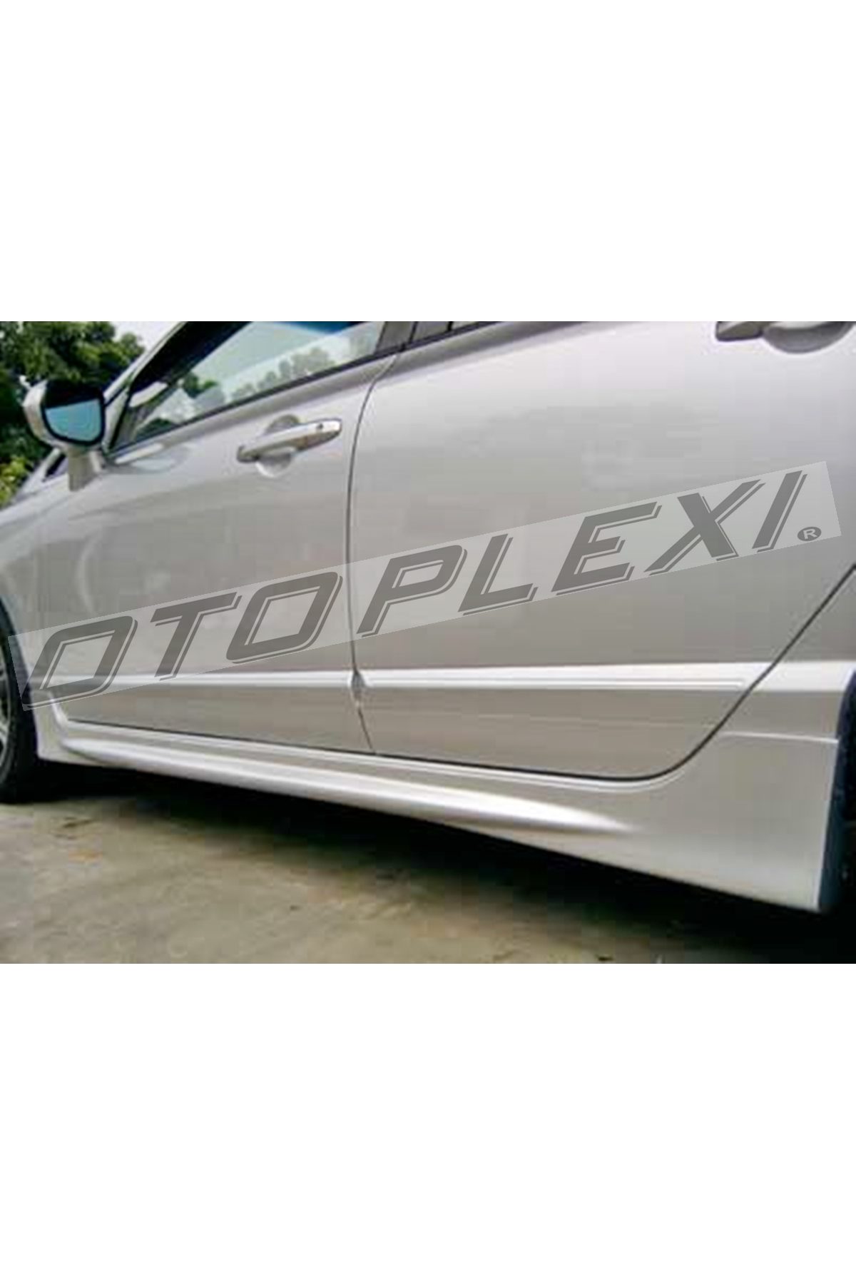 Honda Civic Fd6 Yan Marşpiyel Takım Marşpiyel Seti Plastik Boyasız 2006-2011