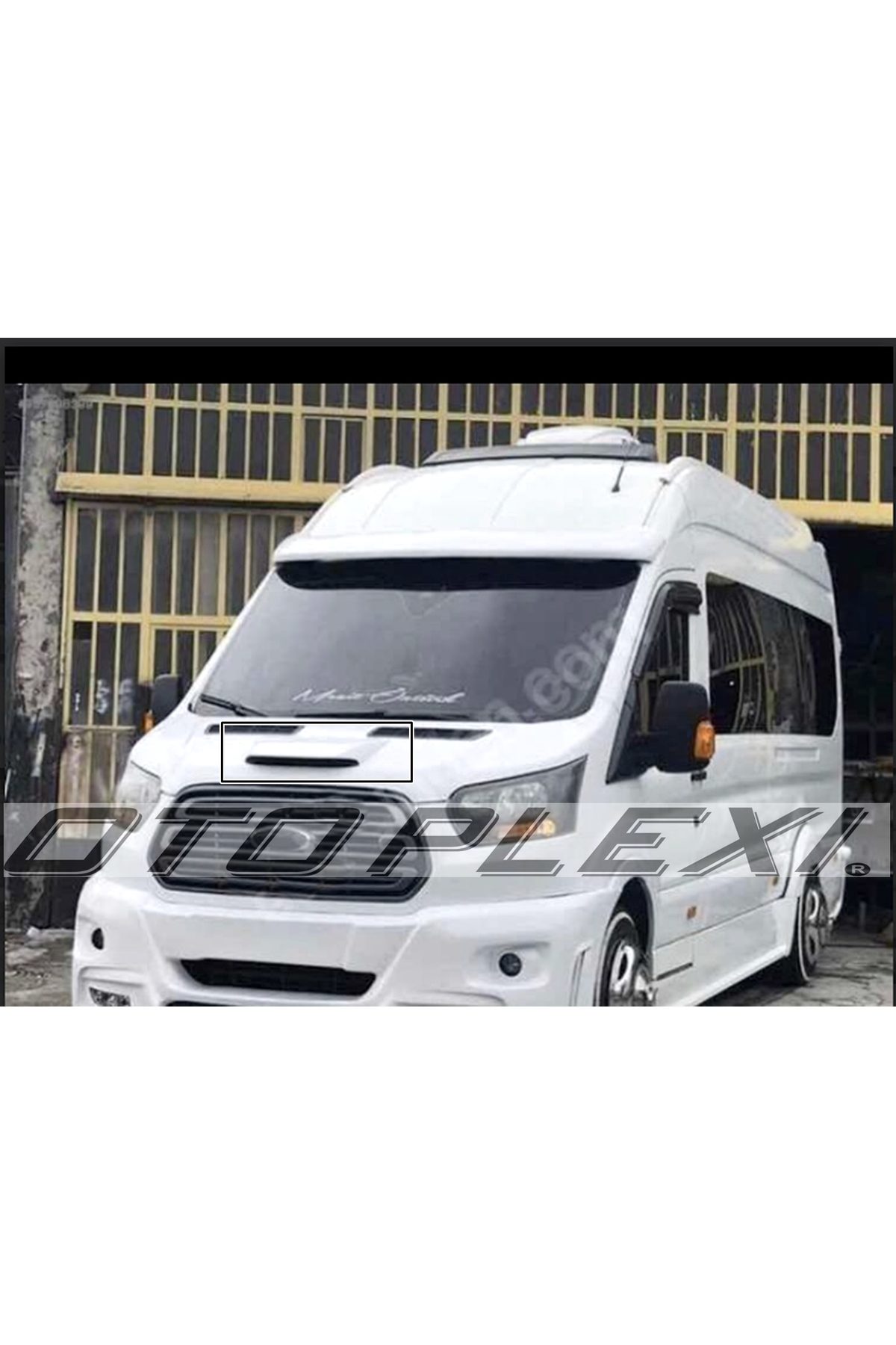 Ford Transit Kaput Havalandırma Beyaz Abs Plastik (ÜNİVERSAL)